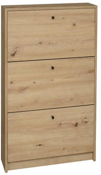 XORA Schuhkipper Flap Eiche Holzoptik 60x104x16 cm