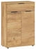Germania Schuhschrank Eiche 4 Fächer 1 Schubladen 75x108x37 cm