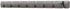 Umbra Wandgarderobe Grau Pappel 6.4x3.2x81.3 cm