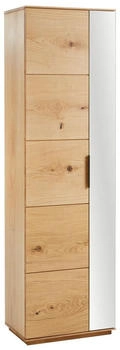Linea Natura Garderobenschrank Wildeiche Birke Erle furniertSperr2 Fächer 60x202x38 cm
