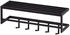Mid.you Wandgarderobe Schwarz Metall 70x20x20 cm
