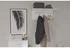 Mid.you Wandgarderobe Weiß 72x35x30 cm