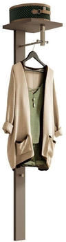 Moderano Garderobenpaneel Taupe 33x167x31 cm
