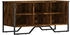 vidaXL Schuhregal Schuhablage Räuchereiche 90x38x45,5 cm