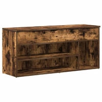 vidaXL Schuhbank R&auml;uchereiche 102x30,5x45 cm Holzwerkstoff