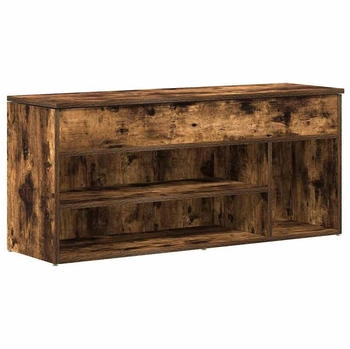 vidaXL Schuhregal Schuhbank R&auml;uchereiche 102x30,5x45 cm Holzwerkstoff