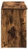 vidaXL Schuhregal Schuhbank Räuchereiche 102x30,5x45 cm Holzwerkstoff