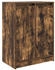 vidaXL Schuhregal Eichen-Optik 57x34x76 cm Holzwerkstoff
