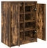 vidaXL Schuhregal Eichen-Optik 57x34x76 cm Holzwerkstoff