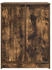 vidaXL Schuhregal Eichen-Optik 57x34x76 cm Holzwerkstoff