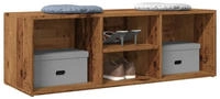 vidaXL Schuhbank Altholz-Optik 105x35x35 cm Holzwerkstoff