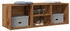 vidaXL Schuhregal Schuhbank Altholz-Optik 100x35x45 cm Holzwerkstoff Altholz