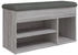 vidaXL Schuhregal Artisan-Eiche 57x34x76 cm Holzwerkstoff