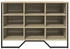 vidaXL Schuhregal Räuchereiche 80x38x78 cm Holzwerkstoff