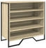 vidaXL Schuhregal Weiß 80x25x81 cm Holzwerkstoff
