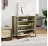 vidaXL Schuhregal Weiß 80x25x81 cm Holzwerkstoff