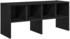 vidaXL Kleiderständer Schuhregal Stapelbar Schwarz Eichen-Optik 89,5x30x40 cm (1 St) Schwarz