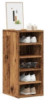 vidaXL Schuhschr&auml;nke 2 Stk. Altholz-Optik 32x35x70 cm Holzwerkstoff