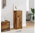 vidaXL Schuhregal Sonoma-Eiche 60x30x98 cm Holzwerkstoff