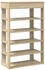 vidaXL Schuhregal Altholz-Optik 28x27x102 cm Holzwerkstoff Altholz