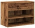 vidaXL Schuhregal Weiß 29,5x34x76 cm Holzwerkstoff