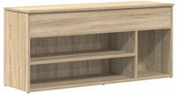 vidaXL Schuhbank Sonoma-Eiche 102x30,5x45 cm Holzwerkstoff