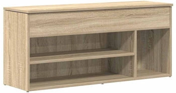 vidaXL Schuhregal Schuhbank Artisan-Eiche 105x35x35 cm Spanplatte