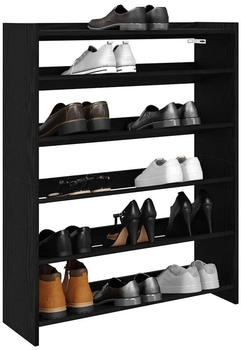 vidaXL Schuhregal R&auml;uchereiche 29,5x34x76 cm Holzwerkstoff