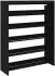 vidaXL Schuhregal Räuchereiche 29,5x34x76 cm Holzwerkstoff