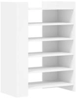 vidaXL Schuhschrank Wei&szlig; 74,5x37,5x100 cm Holzwerkstoff