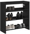 vidaXL Schuhregal Sonoma-Eiche 80x25x61,5 cm Holzwerkstoff