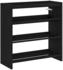 vidaXL Schuhregal Sonoma-Eiche 80x25x61,5 cm Holzwerkstoff