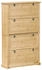 vidaXL Schuhregal Betongrau 60x30x98 cm Holzwerkstoff