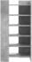 vidaXL Schuhregal Betongrau 52x37,5x100 cm Holzwerkstoff Grau