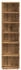 vidaXL Schuhregal Artisan-Eiche 28x27x102 cm Holzwerkstoff Eiche