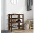 vidaXL Schuhregal Artisan-Eiche 60x30x98 cm Holzwerkstoff Eiche