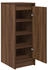 vidaXL Schuhregal Altholz-Optik 54x34x183 cm Holzwerkstoff