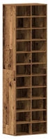 vidaXL Schuhschrank Altholz-Optik 54x34x183 cm Holzwerkstoff