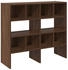 vidaXL Schuhregal Schwarz 80x25x61,5 cm Holzwerkstoff