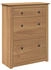vidaXL Schuhregal Betongrau 80x30x98 cm Holzwerkstoff