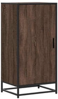 vidaXL Schuhregal Braun Eichen-Optik 48x38x97,5 cm Holzwerkstoff