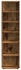 vidaXL Schuhregal Altholz-Optik 28x27x102 cm Spanplatte