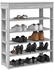 vidaXL Sitzbank Schuhbank Räuchereiche 100x40x53,5 cm Holzwerkstoff / Metall