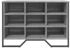 vidaXL Schuhregal Schuhbank 110x35x45 cm Massivholz / Eisen