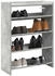 vidaXL Schuhregal Artisan-Eiche 80x25x100 cm Holzwerkstoff