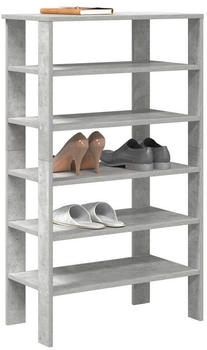 vidaXL Schuhschrank Artisan-Eiche 59x35x70 cm Spanplatte