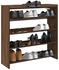 vidaXL Schuhregal Schwarz 60x30x98 cm Holzwerkstoff