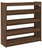 vidaXL Schuhregal Schwarz 60x30x98 cm Holzwerkstoff