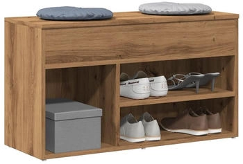 vidaXL Schuhregal Weiß 80×39×178 cm Holzwerkstoff Weiß