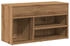 vidaXL Schuhregal Weiß 80×39×178 cm Holzwerkstoff Weiß